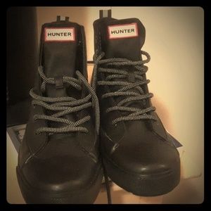 Hunter canvas dipped shoes